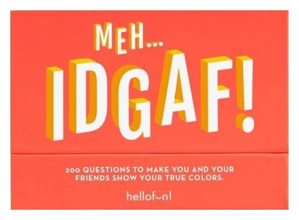 IDGAF Partyspel 