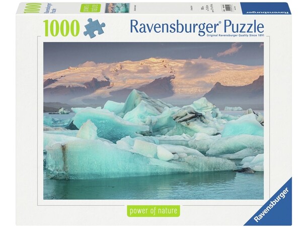 Jokulsarlon Iceland 1000 bitar Pussel Ravensburger Puzzle 