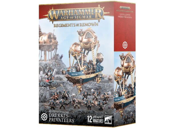 Kharadron Overlords Drekkis Privateers Regiment of Renown - Age of Sigmar 
