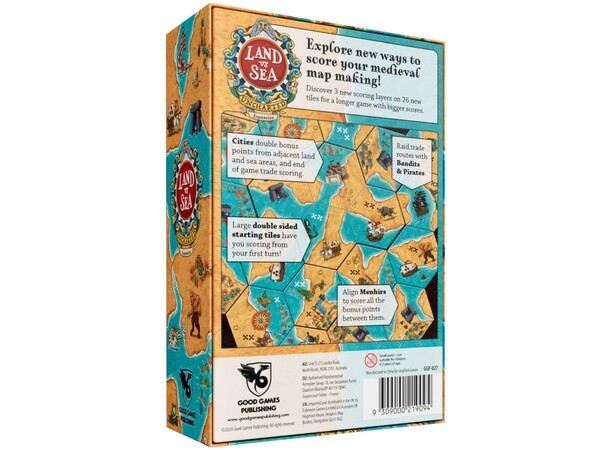 Land vs Sea Uncharted Expansion Expansion till Land vs Sea 