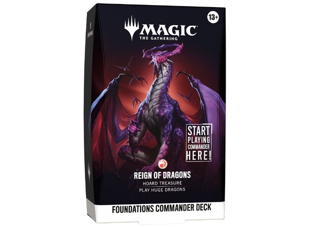 Magic vCommander Röd Reign of Dragons 