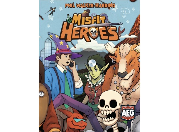 Misfit Heroes Brädspel 