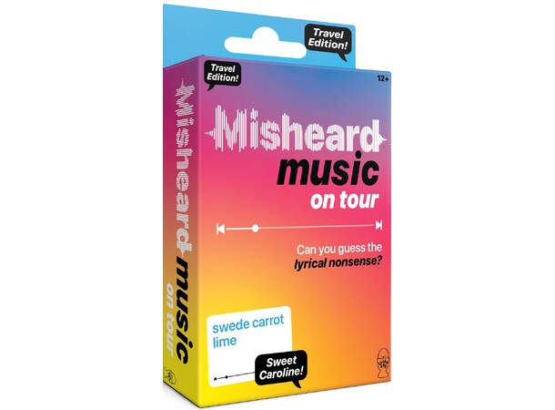 Misheard Music On Tour Partyspel Reseversion 