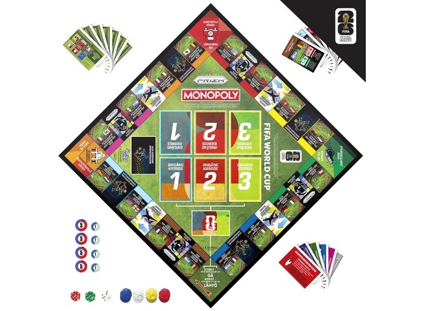 Monopoly FIFA Edition Core Brädspel Svensk Utgåva 