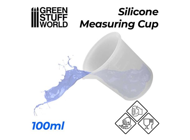Mätkopp i silikon - 100ml Green Stuff World 