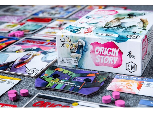 Origin Story Brädspel 