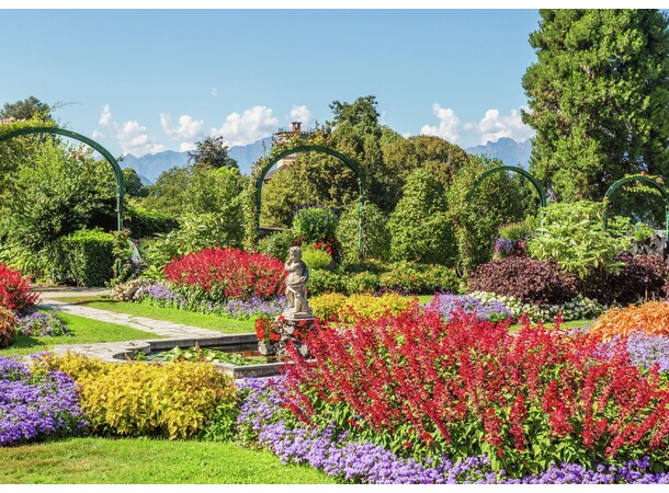 Park Of Villa Pallavicino 1000 bitar Pussel - Ravensburger Puzzle 