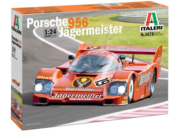 Porsche 956 Jägermeister Italeri 1:24 Byggsats 