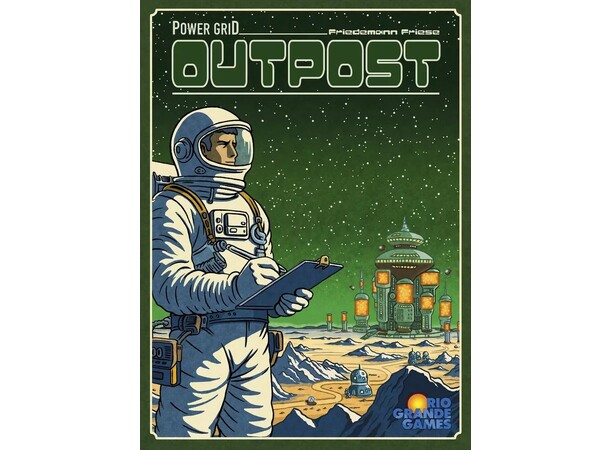 Power Grid Outpost Brädspel 