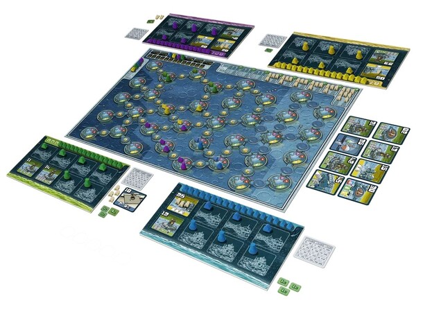 Power Grid Outpost Brädspel 