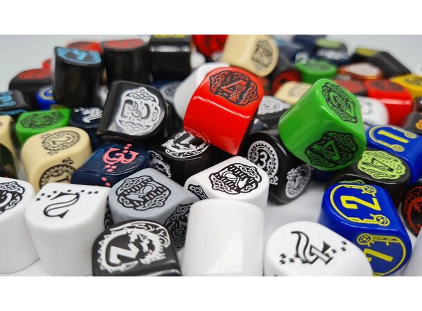 RPG Dice Modern D4  Tärning - 1 st Slumpmässig färg 