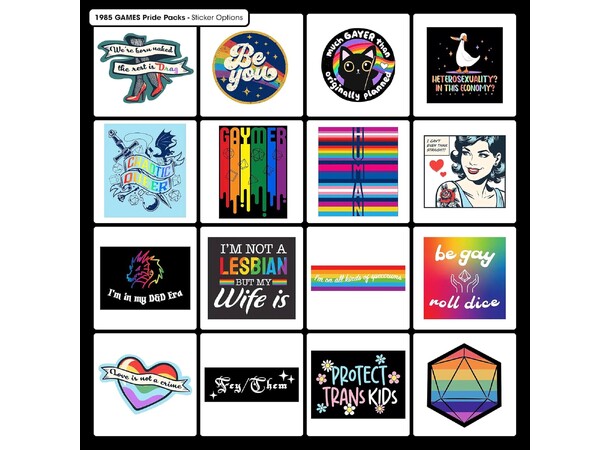 RPG Dice Pride Mystery Dice 