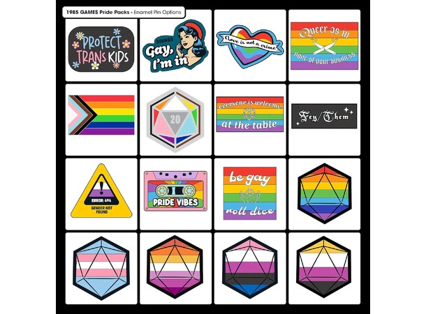 RPG Dice Pride Mystery Dice 
