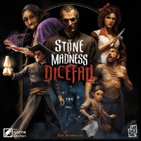 Stone of Madness Dicefall Brädspel 