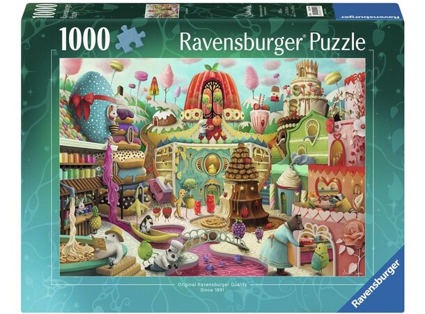 Sweet Street 1000 bitar Pussel Ravensburger Puzzle 