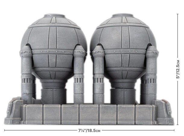 Terräng Fuel Storage Battlefield in a Box - Gothic Sector 