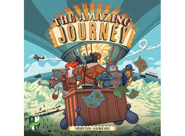 The Amazing Journey Brädspel 