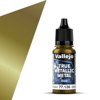 Vallejo True Metallic Base Greenish Gold True Metallic Metal