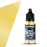 Vallejo True Metallic Light Greenish Gold - True Metallic Metal