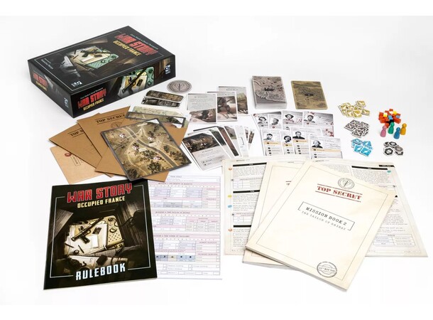 War Story Occupied France Brädspel 