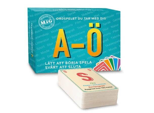 A-Ö Ordspel Svensk utgåva 