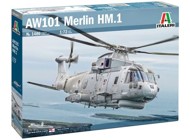 AW101 Merlin HM.1 Italeri 1:72 Byggsats 