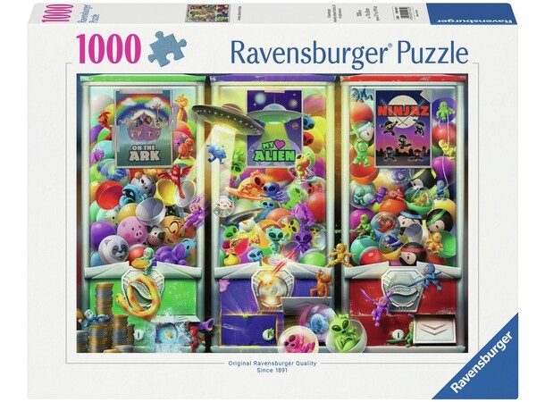Animals Aliens & Ninjas 1000 bitar Ravensburger Puzzle Pussel 