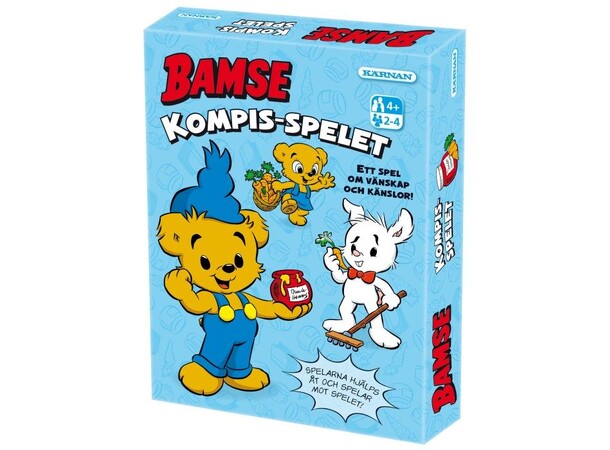 Bamse Kompis spelet Brädspel Svensk utgåva 