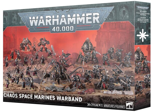 Chaos Space Marines Battleforce Warband Warhammer 40K 
