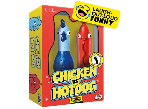 Chicken vs Hotdog Partyspel 