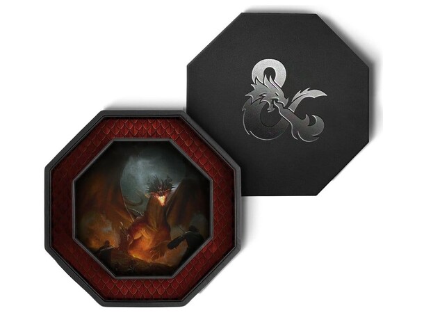 D&D Dice Tray Octagon with Storage Dungeons & Dragons - Fanroll 