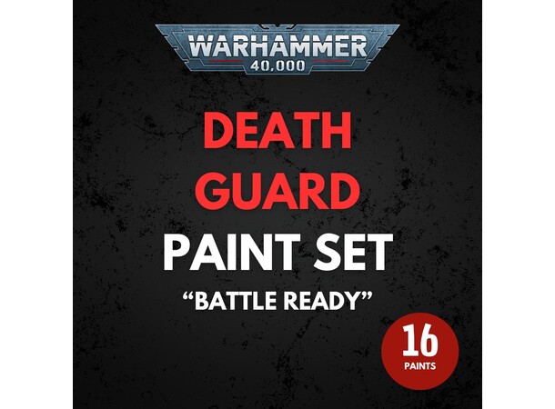 Death Guard Paint Set Warhammer 40K - Battle Ready 