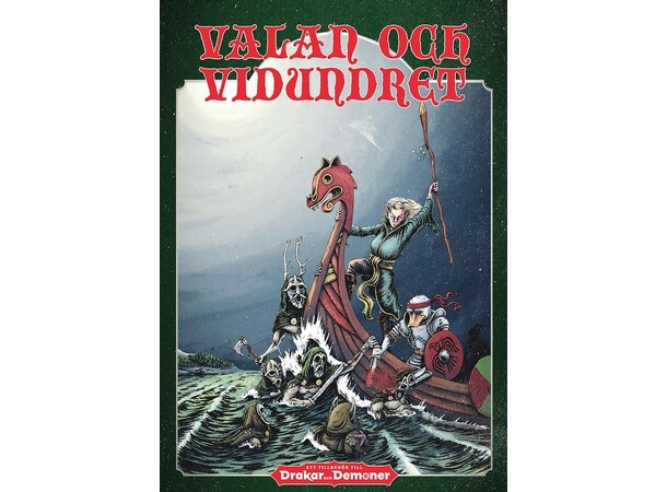 Drakar och Demoner Valan och vidundret Svensk utgåva 
