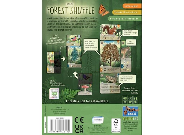 Forest Shuffle - DANSK 