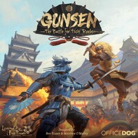 Gunsen The Battle for Toshi Ranbo Brädspel