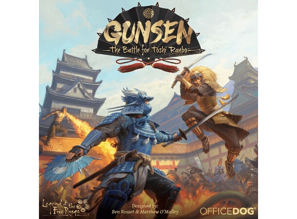 Gunsen The Battle for Toshi Ranbo Brädspel 