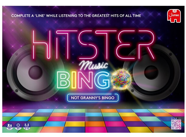 Hitster Bingo Partyspel Svensk utgåva 