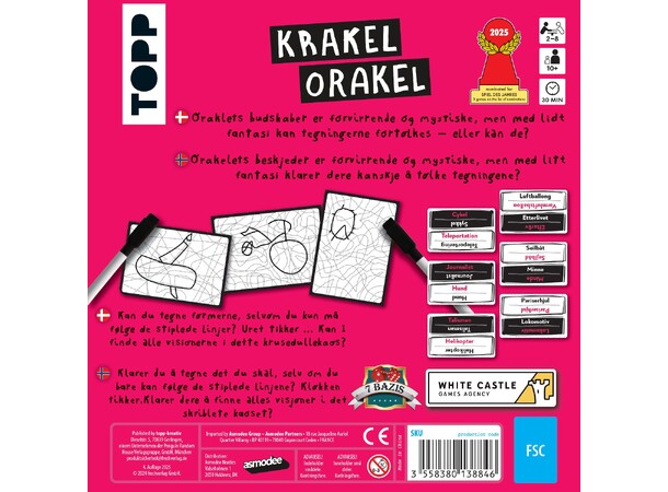 Krakel Orakel - NORSK/DANSK 
