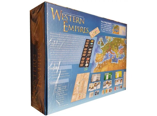 Mega Empires The West Brädspel 