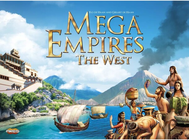 Mega Empires The West Brädspel 