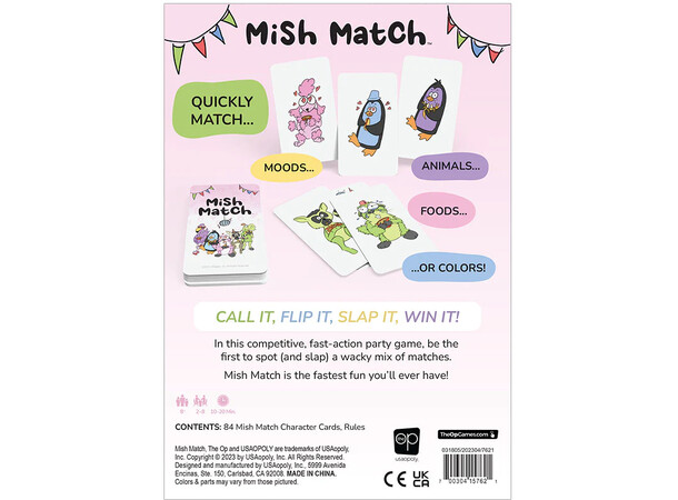 Mish Match Partyspel 