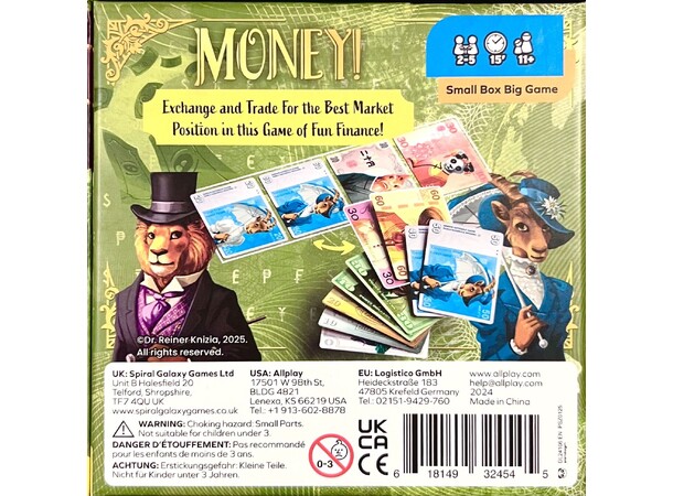 Money Kortspel 