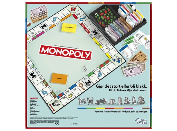 Monopoly 90th Year Edition - NORSK 