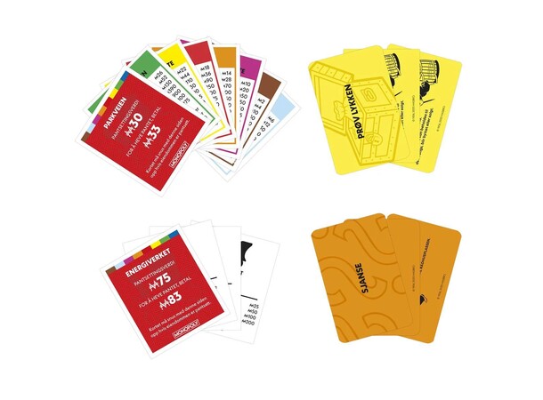 Monopoly 90th Year Edition - NORSK 