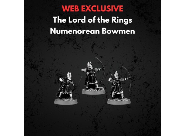Numenorean Bowmen Middle-earth Strategy Battle Game 