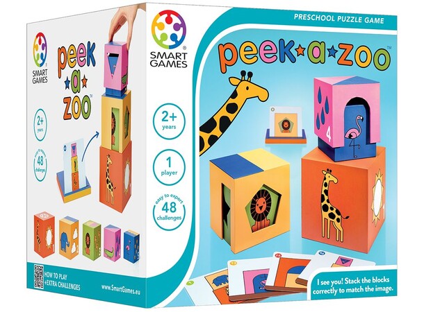 Peek-A-Zoo Brädspel Svenska regler 