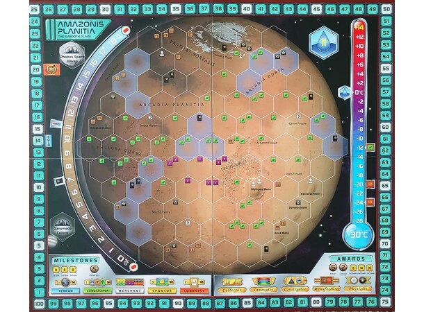Terraforming Mars Amazonis/Vastitas Exp Expansion till Terraforming Mars 