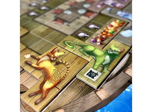 The Isle of Cats Duel Brädspel 