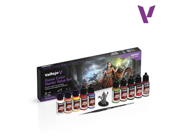 Vallejo Game Color Starter Value Set 