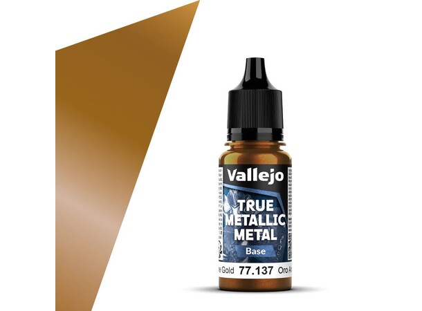 Vallejo True Metallic Base Arcane Gold True Metallic Metal 